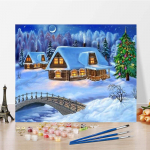 Numbrid &Otilde;limaal L&otilde;uend DIY Maalimine Numbrite J&auml;rgi Digitaalne &Otilde;limaal Kodu Kaunistamine Kunst 40x50cm no frame