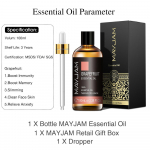 MAYJAM 100 ml vanilje lavendli eukal&uuml;pti puhas taimeekstrakti eeterlik &otilde;li &otilde;huv&auml;rske difuusori steriliseerimiseks, tugevdab immuunsust spaa massaaži&otilde;li Grapefruit