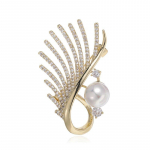 Blucome uue moekvaliteediga vasest pross, tiivakujuline korsa&uuml;likond, sallin&otilde;el naistele kuld