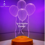 3D kohandatav/ &otilde;hupallid &ouml;&ouml;valgustid lastele tujuvalgustid voodivalgustid lastele esteetilised toakaunistused s&uuml;nnip&auml;evakingitused