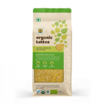 Orgaaniline kollane Mung Dal Split (1 kg), Organic Moong Dal Yellow Split, Organic Tattva