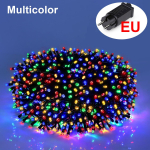 J&otilde;ulutuled 10M 20M 30M 50M 100M Dekoratiivne LED String Fairy Light Outdoor Garland Lamp Pulmadeks Puhkuse Aiavalgustus 220V 110V 10M-100LEDs