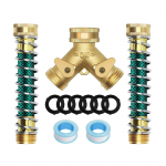 Kahesuunalised aiavooliku jaoturid 3/4'' Y-suunaline konnektori segisti jaotuskraani vooliku &uuml;hendus vooliku toru kuld
