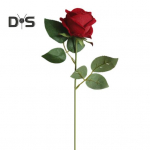 V&auml;rskelt s&auml;iliv kunstlille kauakestev ilus lilleseade simulatsiooniroos punane