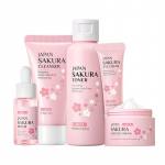 LAIKOU Jaapani Sakura nahahoolduskomplekt seerumi noorendav kreem helendav niisutaja pleegib 5tk