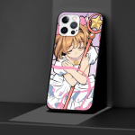 Cardcaptor Sakura Anime must &uuml;mbris Apple Iphone 11 13 12 Mini 14 Pro Max Xr 7 8 +Se Xs 6 6s Plus 5 5s silikoonist telefoni kate iPhone 13 Pro