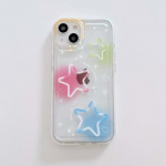 Shiny Stars Colorful Rainbow Cute Capa Iphone X Xsmax 14 Pro Max Plus Xr 13 11 12 Promax Lovely Ins Protector telefoni&uuml;mbris for iphone X XS