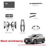 Autosalongi kleebis Toyota Corolla Cross XG10 2021-2025 t&otilde;stetava akna paneeli kleebis hammasratta armatuurlaua kaitsekile tarvik