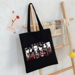 Titans Attack Anime l&otilde;uendist kott Shopper Harajuku punk gooti stiil suure mahutavusega naiste kotid Vintage k&auml;ekott Klassikaline &otilde;lakott 24*26cm