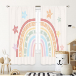 Vikerkaar &Uuml;kssarviku kardinad T&uuml;drukud Magamistoa Sisustus Poiste Dinosauruste Kardinad V&auml;rvilised multifilmid Dino lastele Safari Metsloomad Aknakatted W53.5 X H183cm X 2