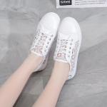 Naiste k&otilde;ndimisjalatsid Kerged sportlikud libisemiskindlad jooksujalatsid Vabaajalised hingavad v&otilde;rktossud Tennise treeningjalatsid v&auml;lisspordijalatsid 40 valge