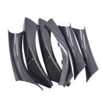 BMW 3. seeria E90 E91 E92 316 318 320 325 328i 2004-12 s&uuml;siniku tekstuuriga auto siseukse k&auml;etoe k&auml;epideme t&otilde;mberaami kate jaoks LHD CARBON TEXTURE