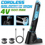 450C 8W juhtmeta elektriline jootekolb juhtmevaba laadimine jootekolb laetav liitiumakuga keevitust&ouml;&ouml;riist