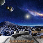 Seinatapeet Aia muru tapeet Roheline muru Loodusmaastik Eemaldatav suur tapeet sobib elutuppa, magamistuppa, kontorisse 200 cm(W) x 140 cm(H)