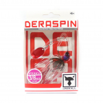 Jackall Spinner Bait Lure Deraspin 3/8 Oz Fire Dip (7237)
