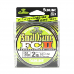 Sunline Fluorocarbon Line Small Game FC II 120m 2lb 0,117mm (5248) puhas