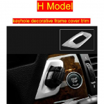 Auto Styling Tuul Helitugevus Kliimaseade L&uuml;liti Ventilaatorinupud Kaaned Trimmikleebised BMW X5 X6 E70 E71 E72 Sisustus G Model Silver