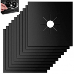 10 tk gaasipliidi kaitset, korduvkasutatavad gaasipliidi kaaned, kuumakindlad gaasipliidi matid, m&auml;&auml;rdumisvastased, puhastatavad gaasipliidi kaitsekaaned 1x27x27cm