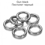 5 tk vedru O-r&otilde;ngas pandlad klambrid karabiin konksud isetegemise ehete valmistamiseks tarvikud 25x15.8x3.5mm