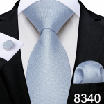 Helesinised Paisley triibulised siidist lipsud meestele Taskur&auml;tt Mansetin&ouml;&ouml;bid Pulmatarvikud Kaelalipsu komplekt Kingitus meestele DiBanGu N-8340