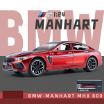1/24 Scale M8 Diecast automudeli m&auml;nguasi, tagasit&otilde;mmatav m&auml;nguasi koos heli ja valgusega lastele v&auml;ikelastele poistele, t&uuml;drukutele 1/24-21x8.5x6.5 cm punane