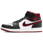 Air Jordan 1 Mid Must Gym Red Meeste Tennised Valge 554724-122 44