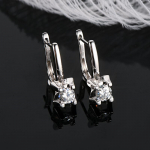 K&otilde;rvar&otilde;ngad Moissanite Dangle Huggie K&otilde;rvar&otilde;ngas 100 % 925 Sterling Silver Hoops Naise originaal ehted T&uuml;drukutele