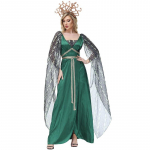 T&auml;iskasvanud naiste jumalanna Vana-Kreeka m&uuml;toloogia Body Medusa Madu Gorgon Kleit Halloweeni Cosplay Kost&uuml;&uuml;mid Rollim&auml;ngu komplekt XL