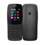 Renoveeritud Nokia originaal Nokia 110 (2019) Kahe SIM-kaardiga mobiiltelefon No charger must