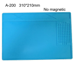 Soojusisolatsiooni t&ouml;&ouml;matt jootejaam rauast telefon arvuti remondi matt magnet kuumuskindel isolaatori platvorm A-200