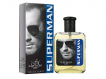 SUPERMAN Eau de cologne pour Homme Natural Spray 100 ml 3.4 FL.OZ. 100 ml + 100 ml