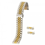 Tugevast roostevabast terasest kellarihm 12mm 13mm 14mm 16mm 17mm 18mm 19mm 20mm 21mm 22mm universaalne rihm, kumera otsaga k&auml;epaela tarvik silver gold 22mm