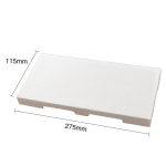 K&auml;rgstruktuuriga keraamiline jooteplaat temperatuuriga tulekindlad tellised, kuldne h&otilde;be ja vask, soojusisolatsiooniga keevitusplaat