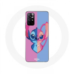 &Uuml;mbris Xiaomi Redmi Note 11s 5G Stitch ja ingelsinine roosa