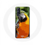 Vivo Y72 Case Macaws Parrot Orange Green
