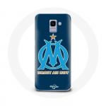&Uuml;mbris Samsung Galaxy J6 2018 Olympique de Marseille OM sinise logoga