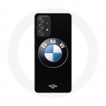 &Uuml;mbris Samsung Galaxy A52 BMW Logo mustal taustal