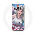 &Uuml;mbris Samsung Galaxy S6 Yamato One Piece Anime jaoks