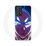 Coque pour Samsung Galaxy A33 5G Dragon Ball Goku Visage &eacute;nerv&eacute;