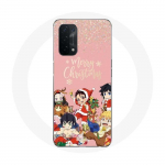 Coque - Maniacase - Oppo A74 5G - Demon Slayer Merry Christmas - Souple - Noir