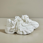 Naiste &otilde;hkpadjaga tossud, libisevad jalutusjalatsid, n&ouml;&ouml;riga platvorm, tursked vabaaja tennisekingad PU-nahast kerged naiste jooksutossud 39