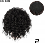 XINRAN s&uuml;nteetiline l&uuml;hike lokkis hobusesaba pikendus blond parukas, n&ouml;&ouml;riga hobusesaba naistele pehme loomulik igap&auml;evaseks kasutamiseks 20cm