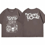 Min Unisex ja Naiste Keemiline RoUnisexce Mcr Surnud T-s&auml;rk 90ndate Vintage Must Punk Emo Rockb&auml;ndi T-s&auml;rgid Suvine Suur T-s&auml;rk L