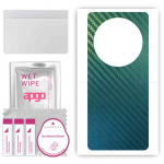 apgo Protective Skin Sticker for the back compatible with Oppo Find X6 Pro, Wrap Film, Foil, Vinyl - Pattern Carbon Chameleon CAKA1