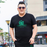 Paksud Meeste Plus Size Plus Size l&uuml;hikeste varrukatega V-kaelusega T-s&auml;rk Pure Cotton Extra Large Poole varrukatega T-s&auml;rk Top 7XL 2XL must
