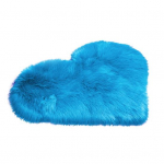 30x40cm Love Heart Shape Libisemisvastane vaip vaip Uksematt Kodu voodikaunistus roosa punane v&auml;rv