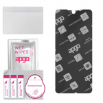 apgo MATTE Hybrid protective glass compatible with Oppo A31, flexible nano glass, great replacement for tempered glass, scratch-resistant, full glue