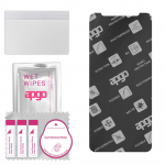 apgo MATTE Hybrid protective glass compatible with Cubot X19s, flexible nano glass, great replacement for tempered glass, scratch-resistant, full glue
