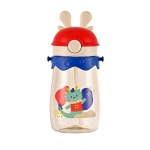 Uus laste multifilm &otilde;lek&otilde;rrega tass rihmaga Suvine veepudel Lasteaia beebi veepudel Kaasaskantav beebi veeklaas 490ML