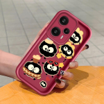 Pehme silikoonist ruudukujulise redeliga printimismustriga telefoni korpus, t&auml;iskaanega kaamera p&otilde;rutuskindel kaitse kummist &uuml;mbris Xiaomi Redmi jaoks Redmi 10 valge